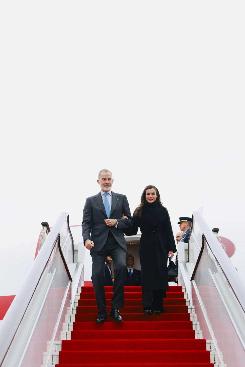 King Felipe and Queen Letizia began their state visit to China