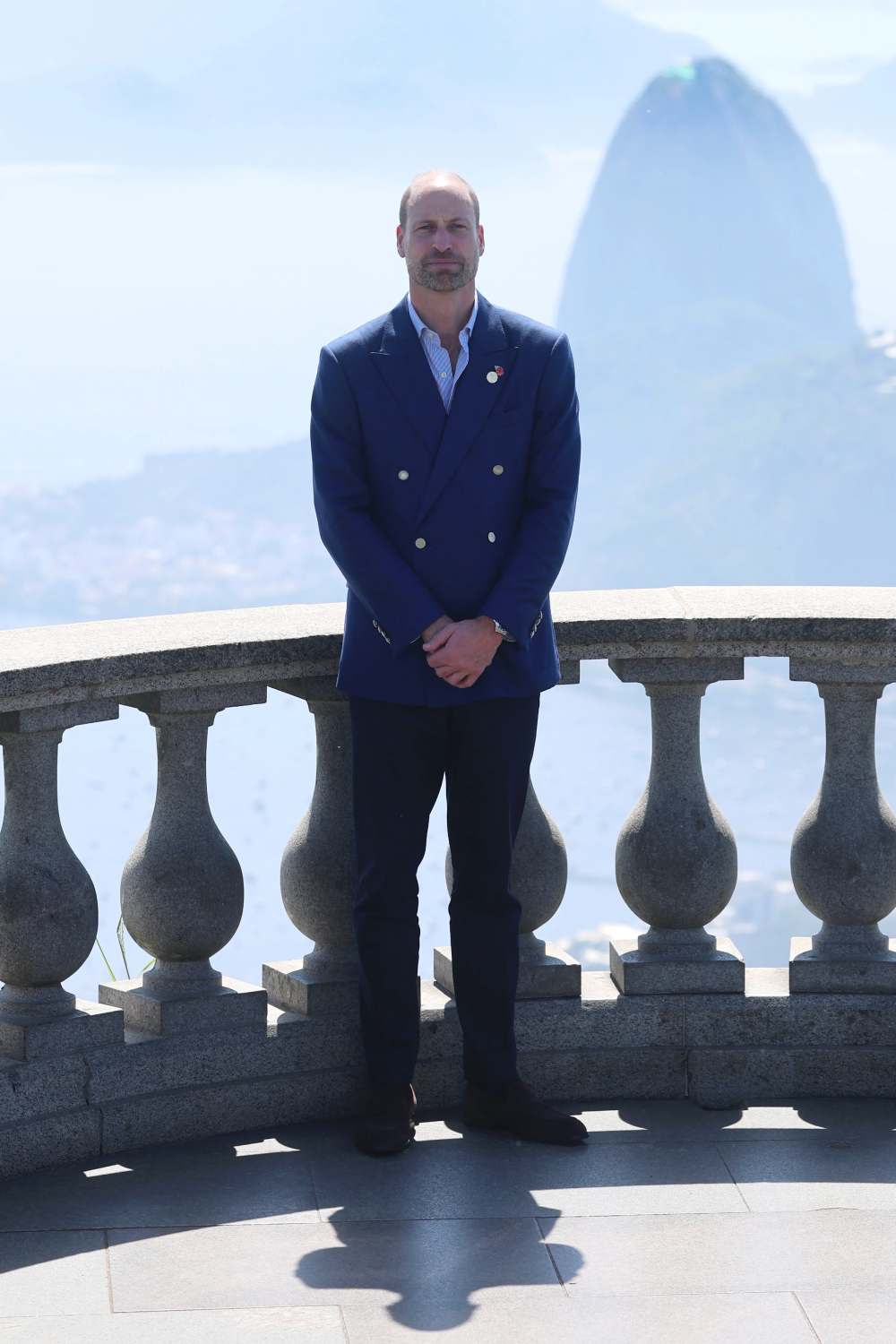 Prince William Honors Diana at Christ the Redeemer