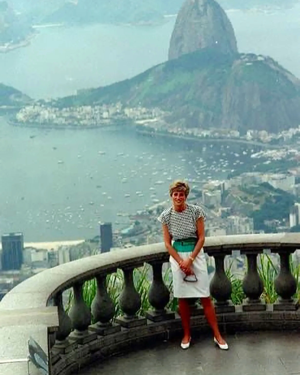 Princess Diana visited Brazil in 1991.