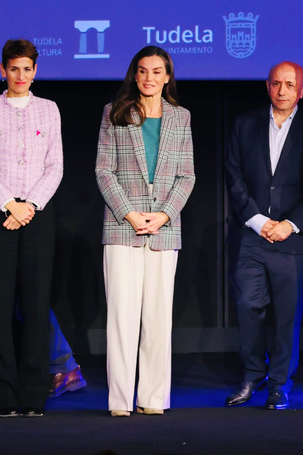 Queen Letizia in Tudela.