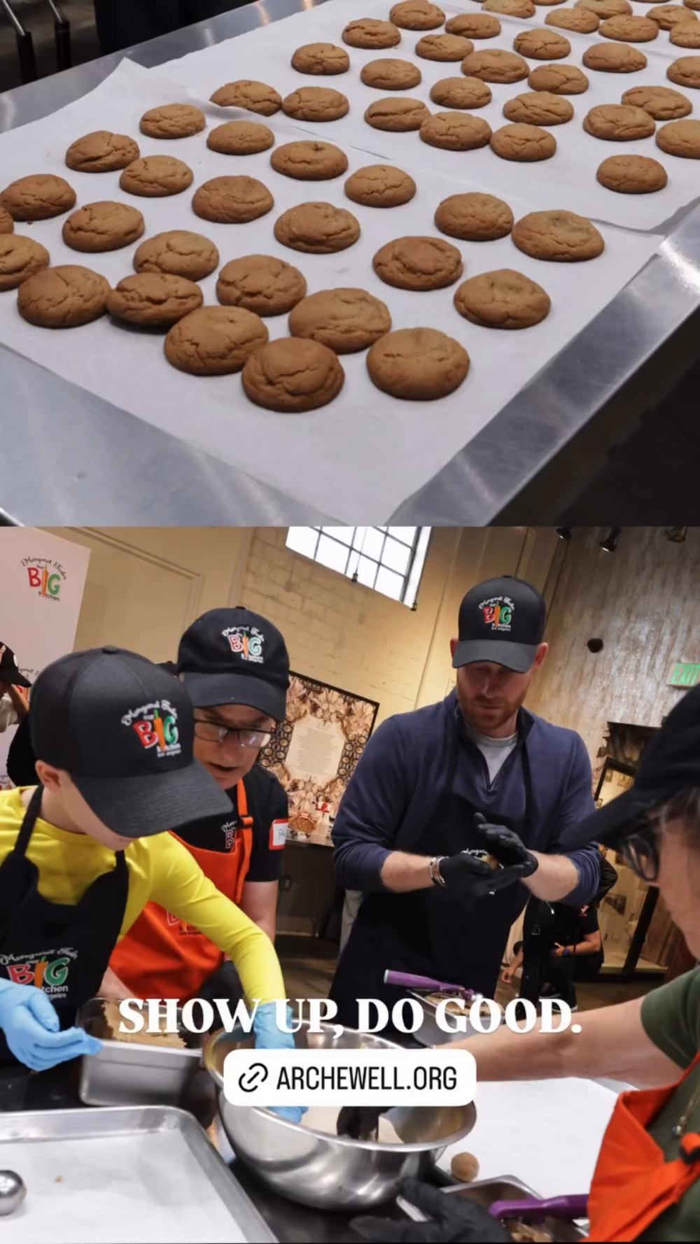 Harry and Meghan prepared food with OBKLA