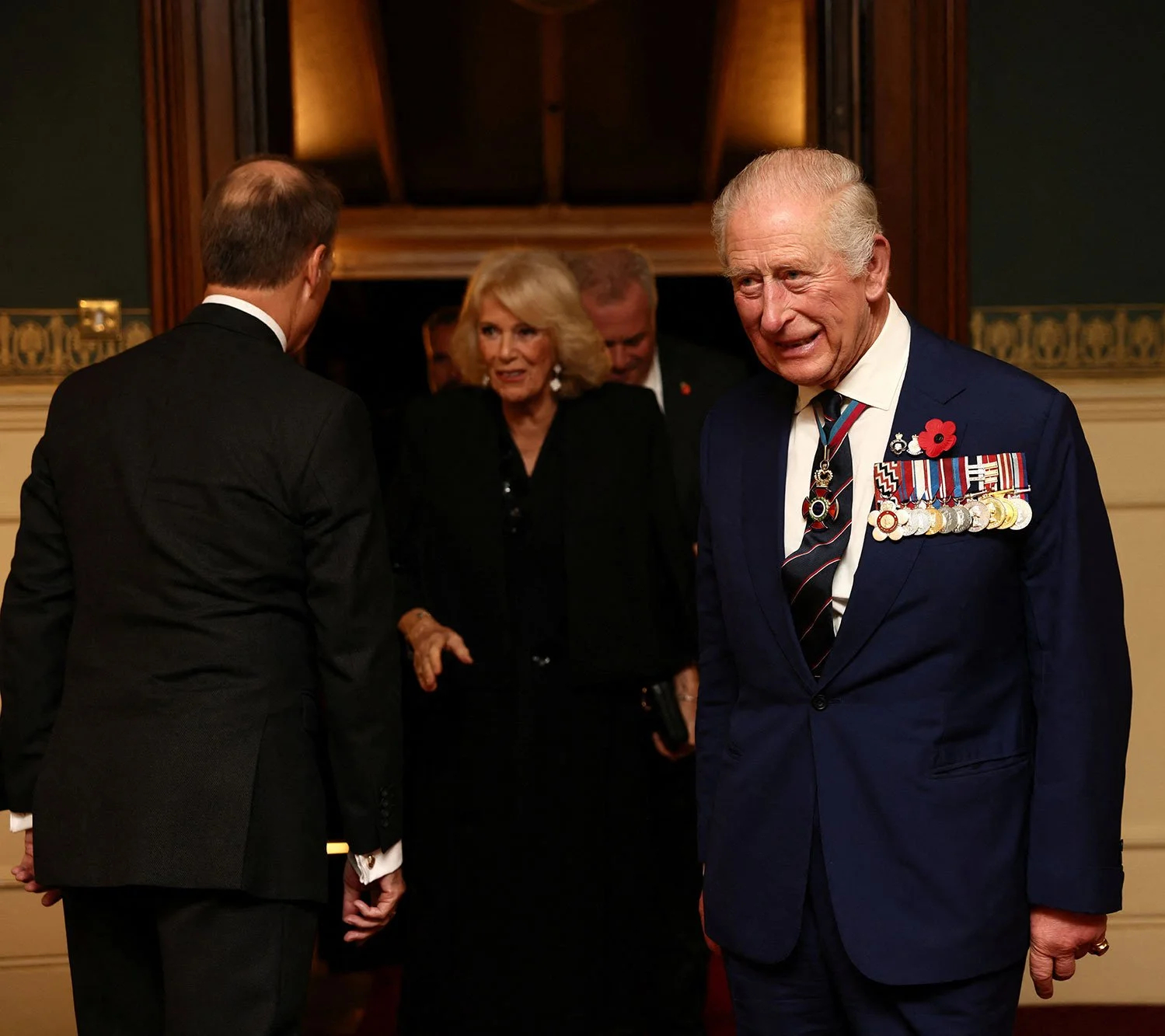 King Charles, Queen Camilla, and Princess Kate Lead a Touching Remembrance Day Concert King Charles and Queen Camilla at the Remembrance Day concert at London’s Royal Albert Hall.