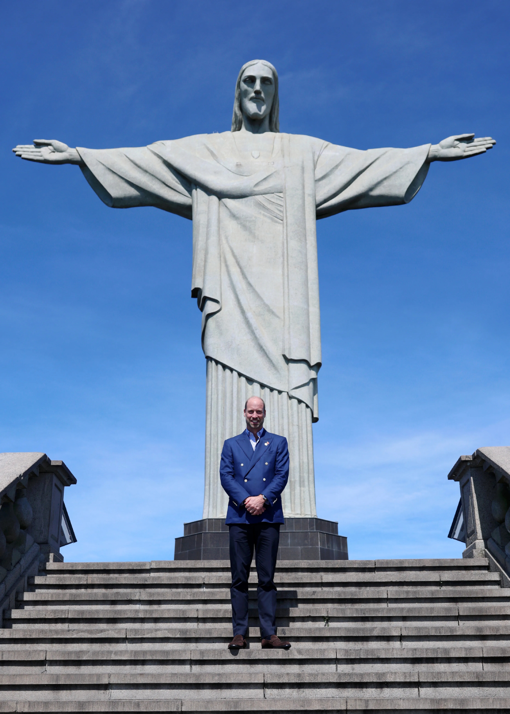 Prince William honored Princess Diana at Christ the Redeemer in Rio