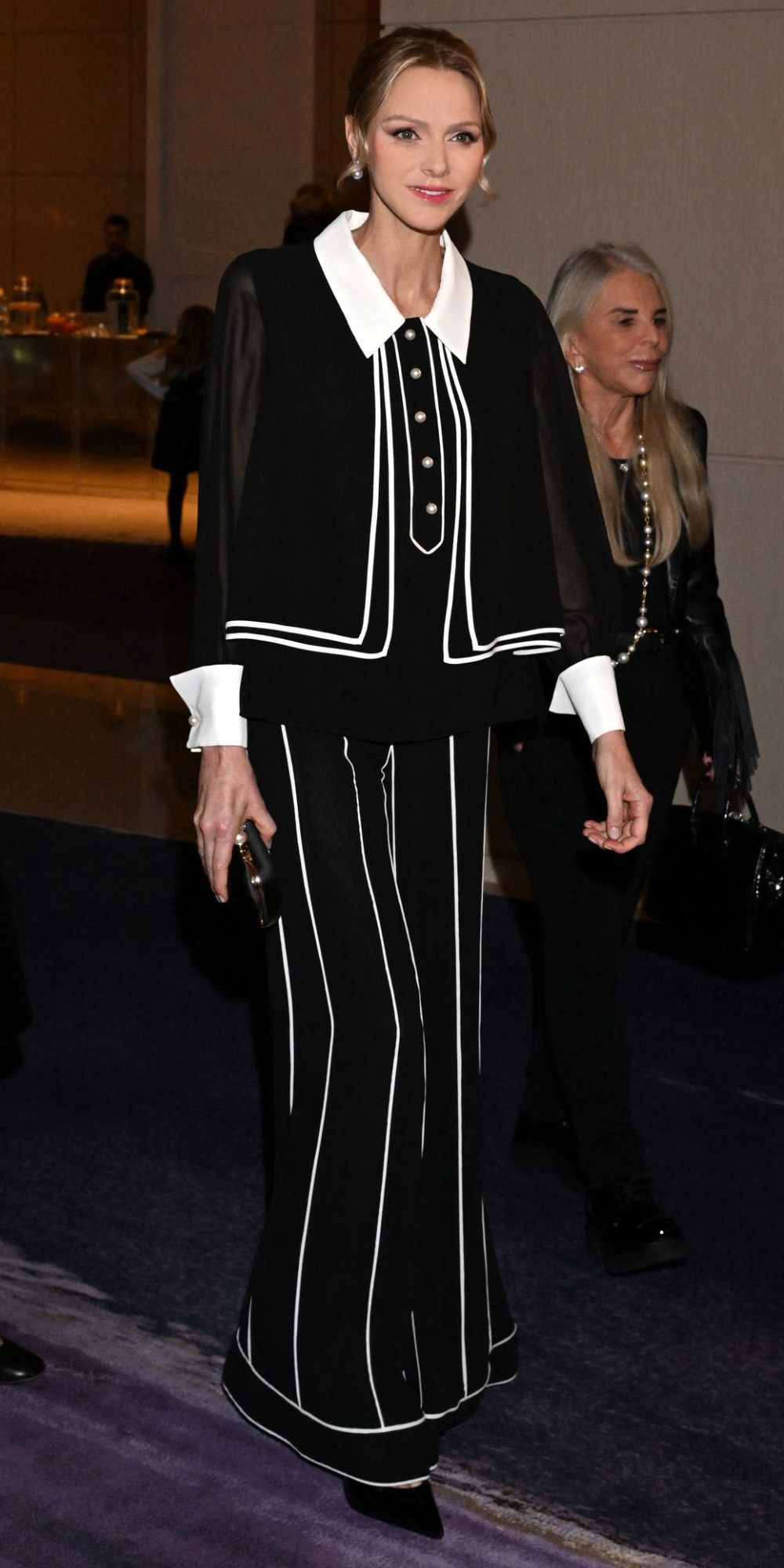 Princess Charlene wowed Monte Carlo with an Edward Achour ensemble