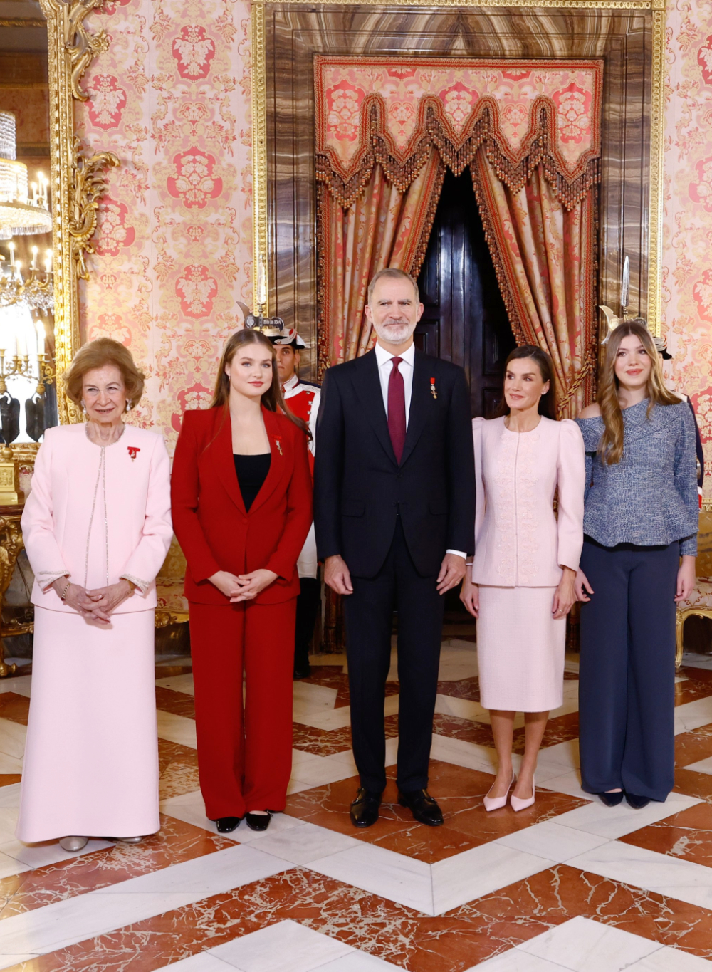 The Spanish royal family