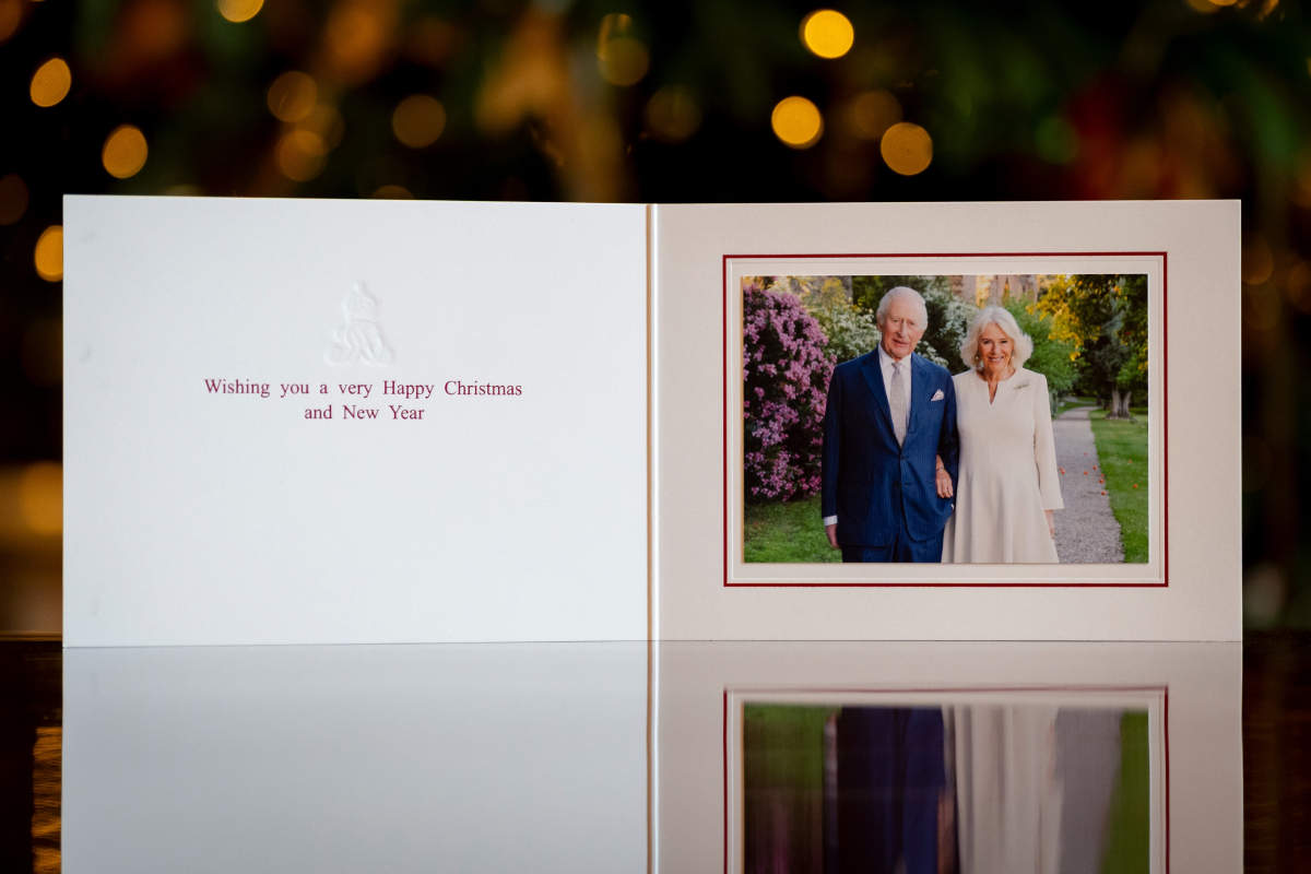 Christmas card from King Charles and Queen Camilla