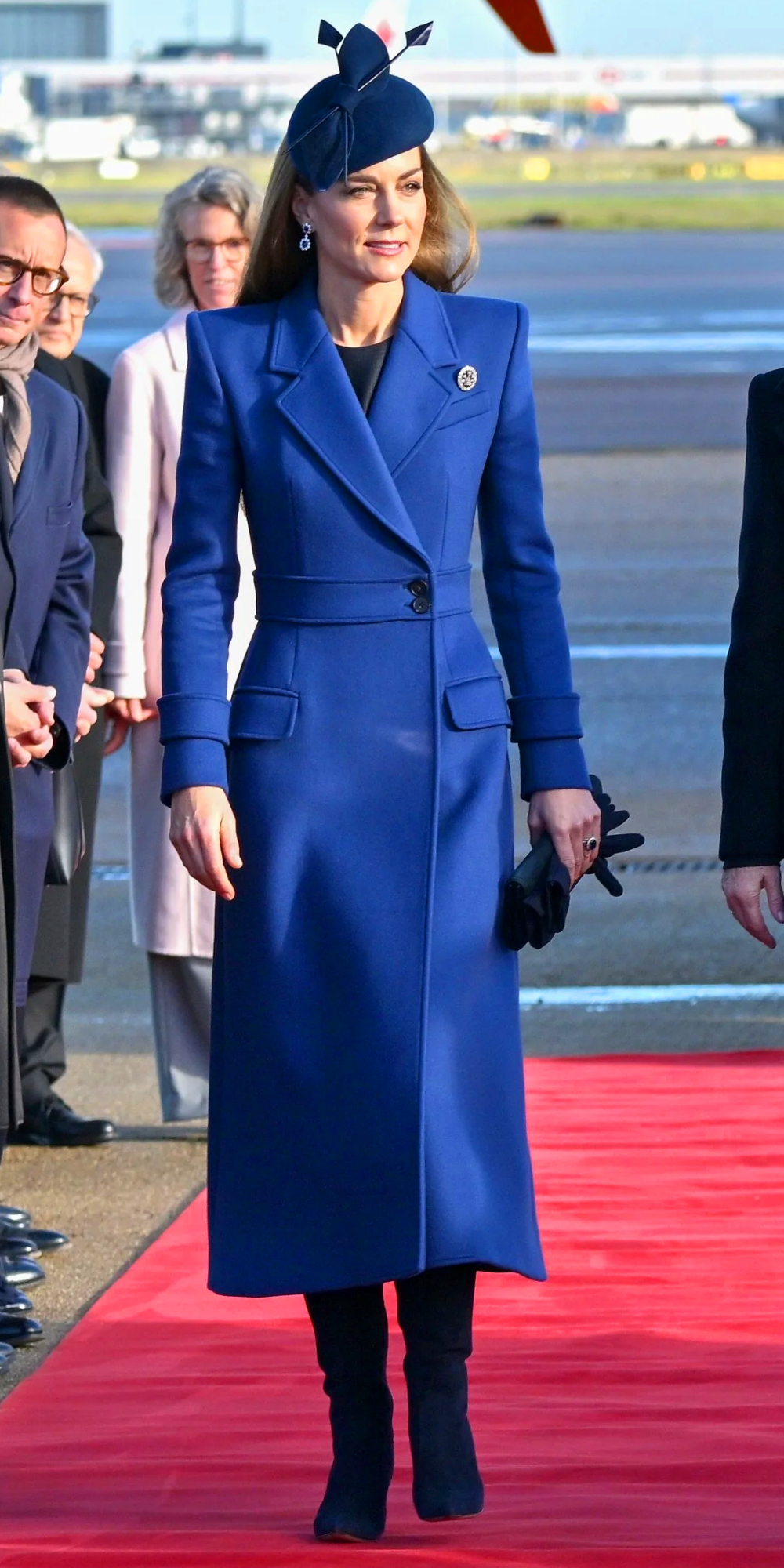 Kate Middleton's outfit for welcoming the German president