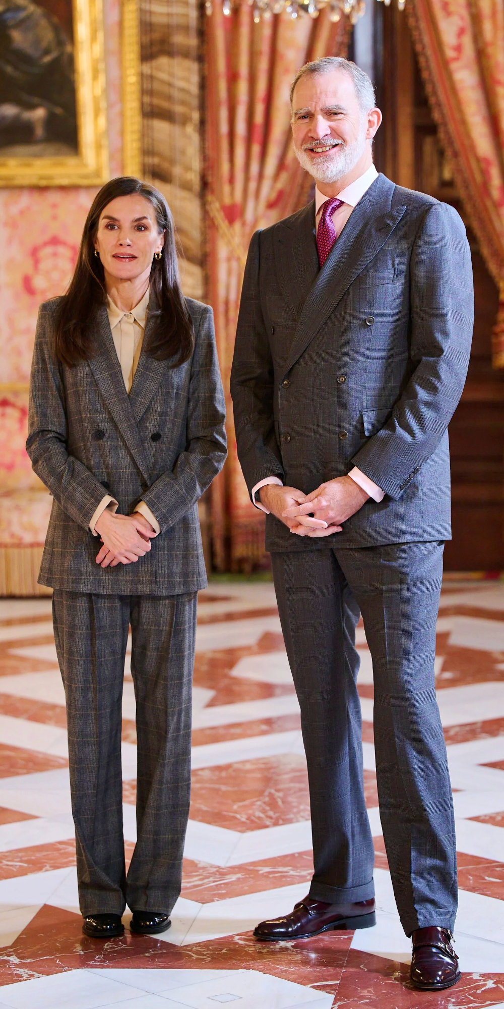 Queen Letizia of Spain King Felipe of Spain