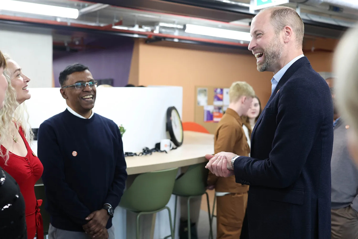 Prince William Marks 20 Years Supporting Centrepoint Prince William celebrates 20 years with Centrepoint