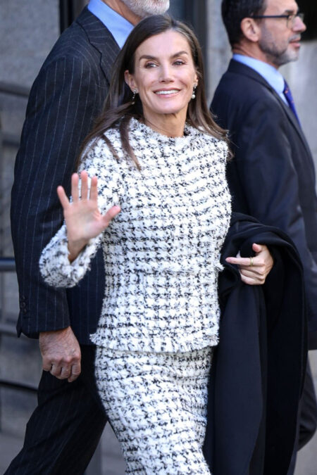 Queen Letizia's style at the Royal Collections Gallery Exhibition