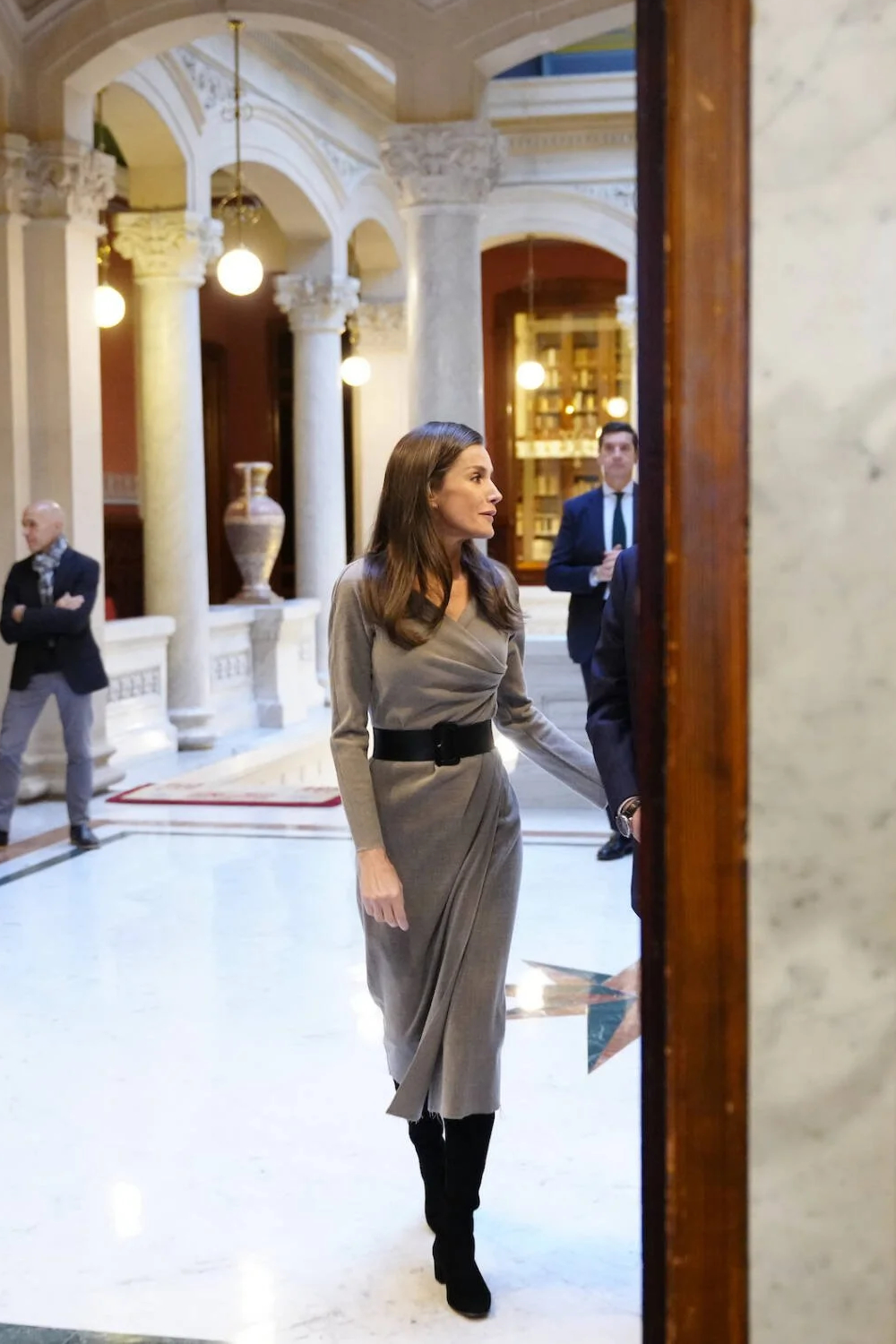Queen Letizia Rewears Her Cortana Dress for the Fourth Time—And It Looks Better Than Ever Queen Letizia attended the FundéuRAE anniversary