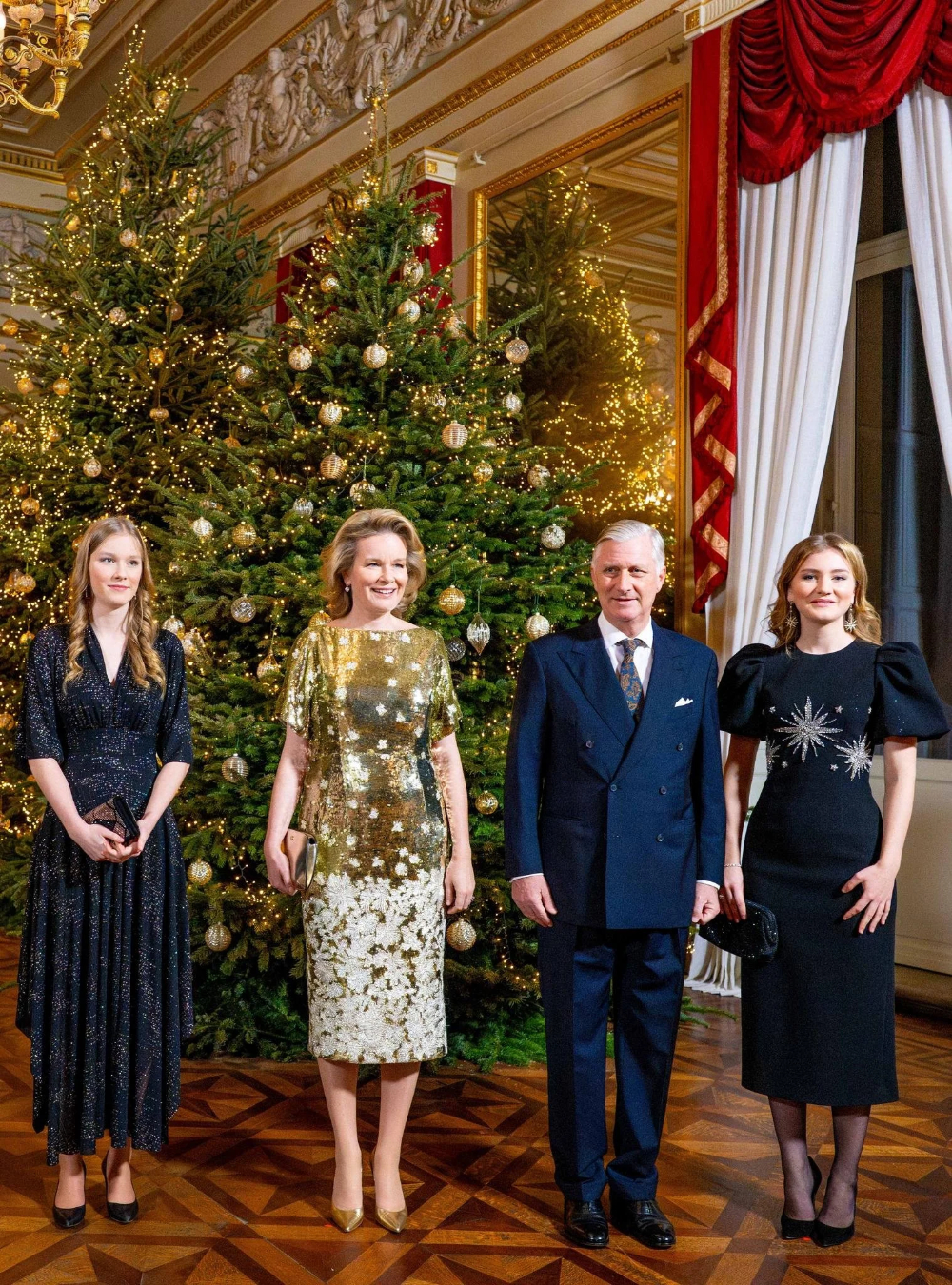 Princess Elisabeth of Belgium Stuns in Rebecca Valance Dress at Royal Christmas Concert The Belgian Family at the 2025 Christmas concert
