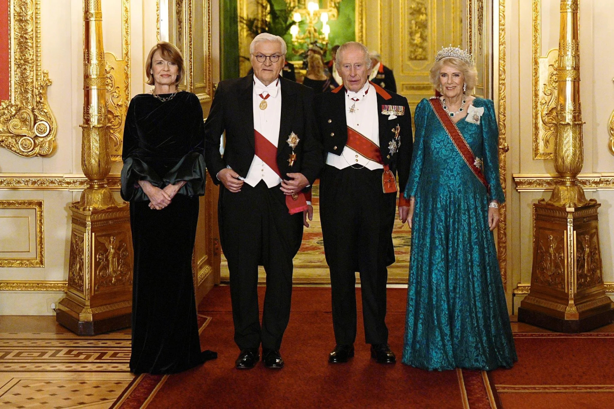 The King and Queen Host State Banquet in Honor of the President and First Lady of Germany