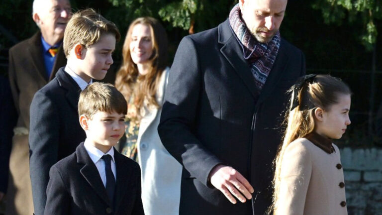 Prince Louis, George, and Charlotte’s Christmas Moment Goes Viral Louis, George and Charlotte's Viral Sandringham Moment