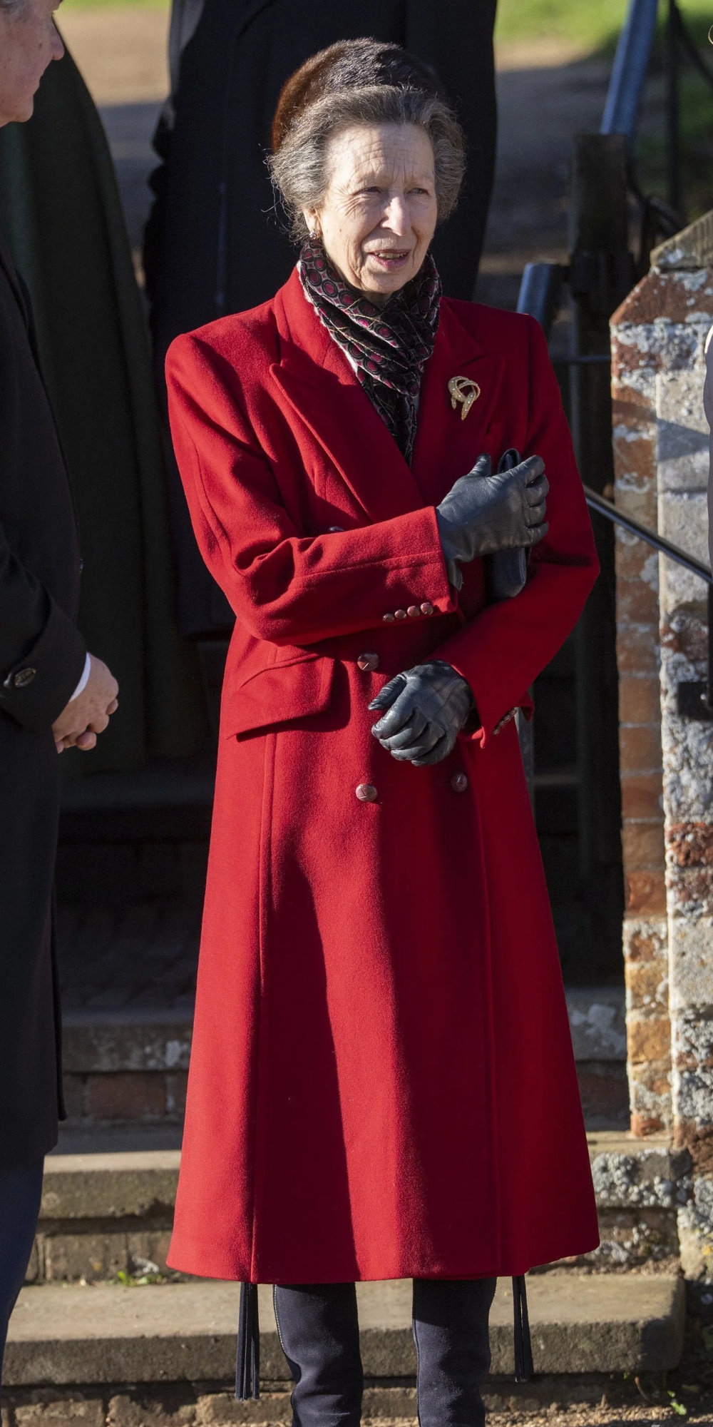 The Best Photos of the British Royal Family at the Christmas Mass in Sandringham Princess Anne at Sandringham 2025