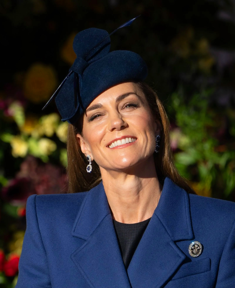 Kate wore Diana’s sapphire earring