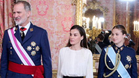Felipe, Letizia, and Leonor Inaugurate 2026 at the Military Easter Parade Princess Leonor at Military Easter 2026