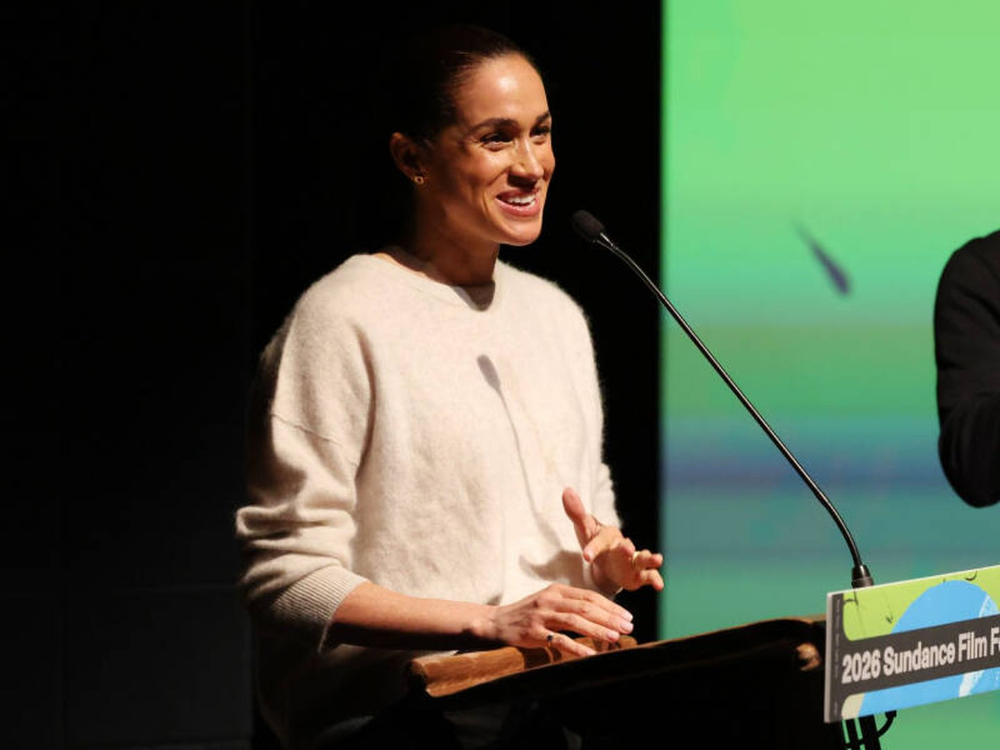 What Were Prince Harry and Meghan Markle Doing at the Sundance Film Festival? Meghan Markle at the Sundance Film Festival.