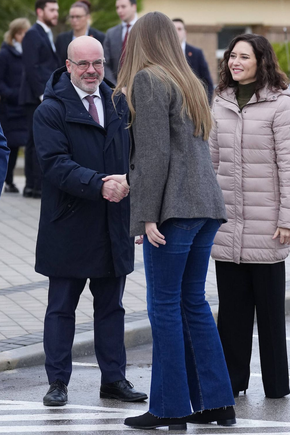 Infanta Sofia's Solo Engagement: Jeans and a Discounted Blazer From Zara Infanta Sofia of Spain Style