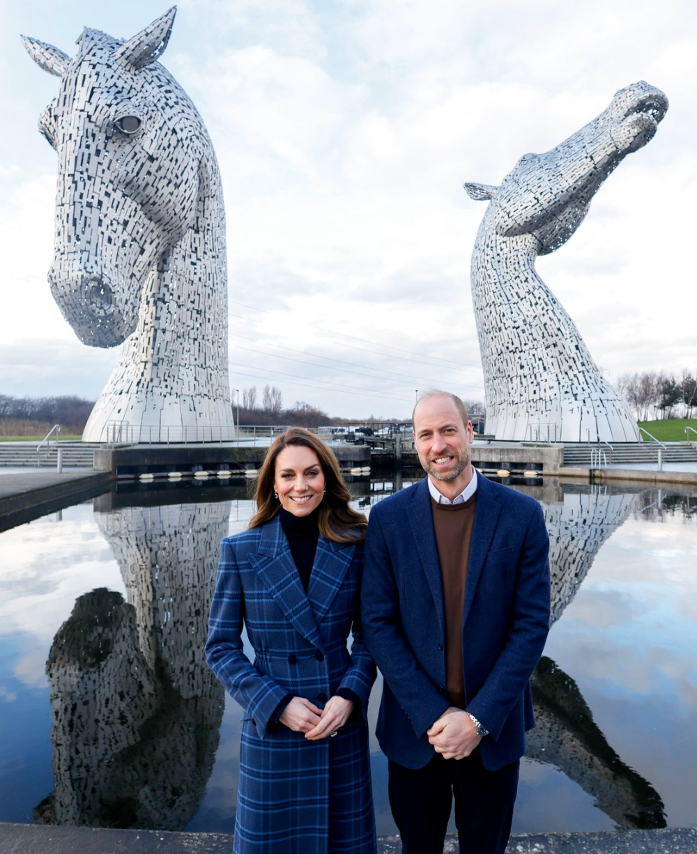 Kate Middleton's Scottish Look: Blending luxury and Tradition in Stirling Princess Kate and Prince William in Scotland