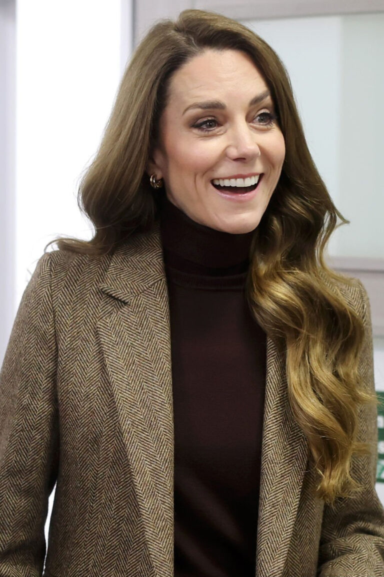 Princess Kate Debuts a Double-Breasted Blazer by Holland Cooper in Bradford Kate Middleton's New Style