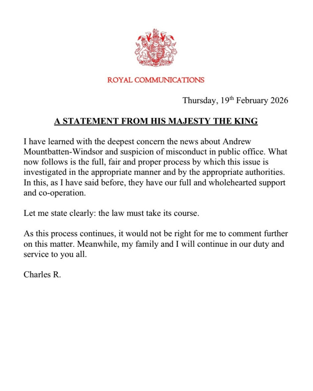 Andrew Mountbatten-Windsor Arrested: What Exactly Happened? King Charles' Statement Regarding Prince Andrew