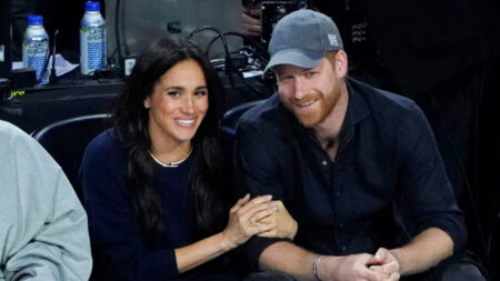 PHOTOS: Meghan Markle and Prince Harry at NBA All-Star Game Meghan Markle and Prince Harry at NBA All-Star Game