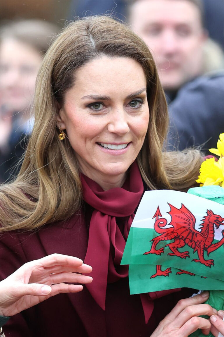 Princess Kate Rewears Alessandra Rich for St. David’s Day Princess Kate Rewears Alessandra Rich for St. David's Day