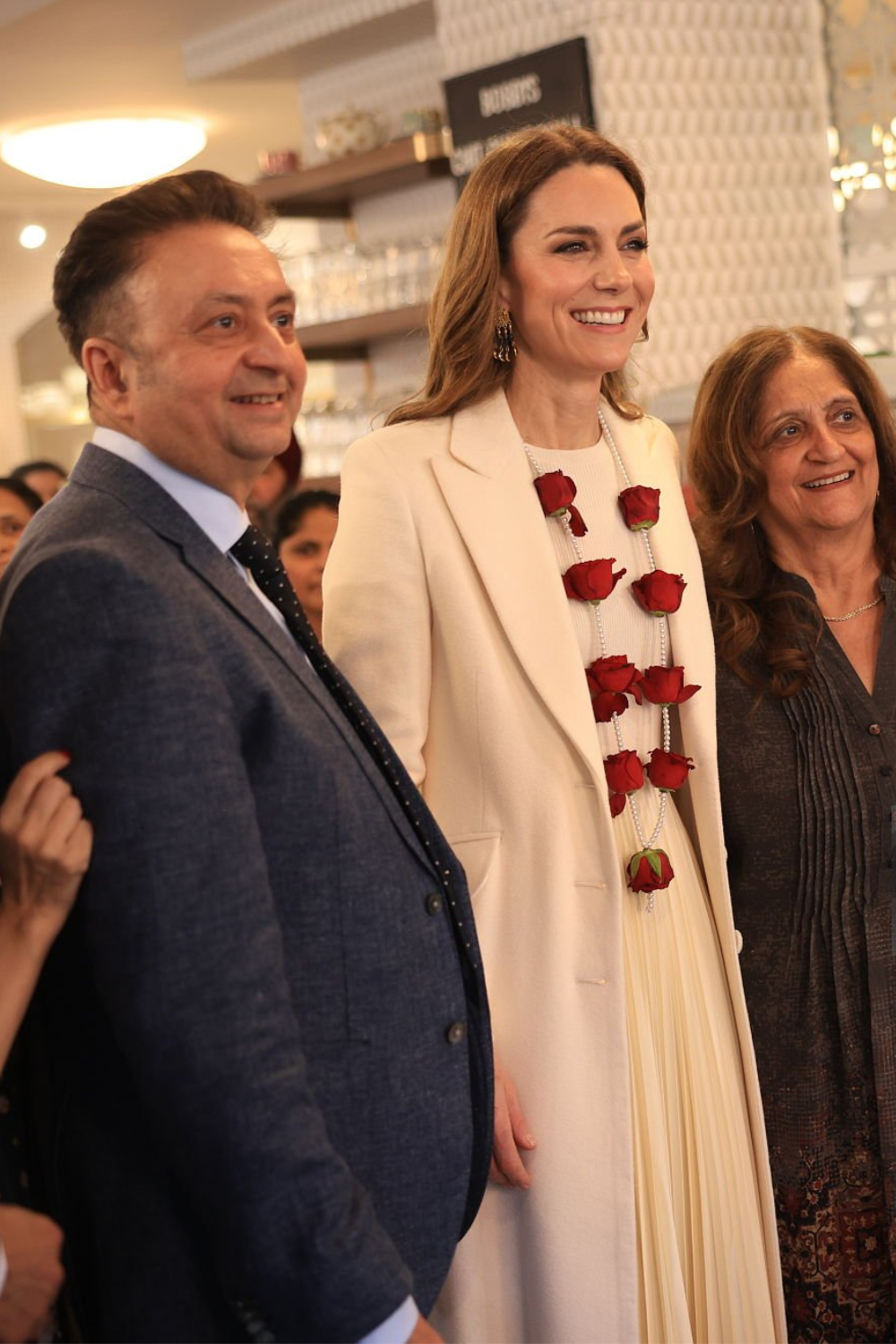 Princess Kate Celebrates Holi in Leicester Kate visits The Aakash Odedra Company in Leicester