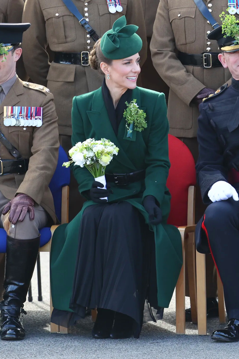 Princess Kate's St. Patrick's Day 2026 Look: A Reworn McQueen Coat And a New Black Belt Kate Middleton's Style at the 2026 St Patrick's Day Parade