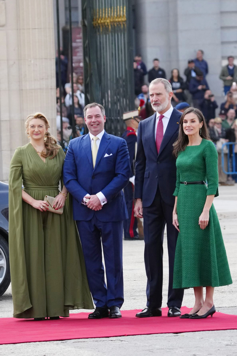 How Queen Letizia Navigated Two Very Different Events in the Same Look King Felipe and Queen Letizia, together with Guillaume and Stephanie of Luxembourg