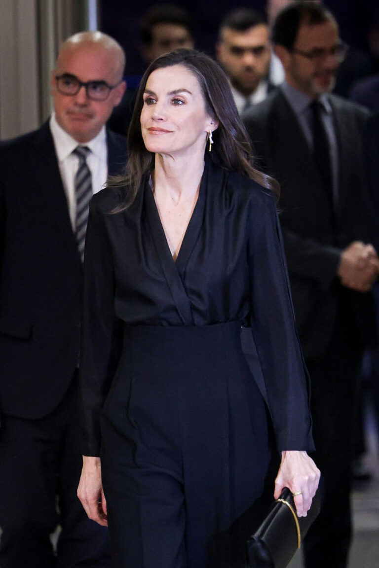 Queen Letizia’s Black Outfit at the 2026 Terrorism Victims Concert Queen Letizia's style at the 2026 Terrorism Victims Concert