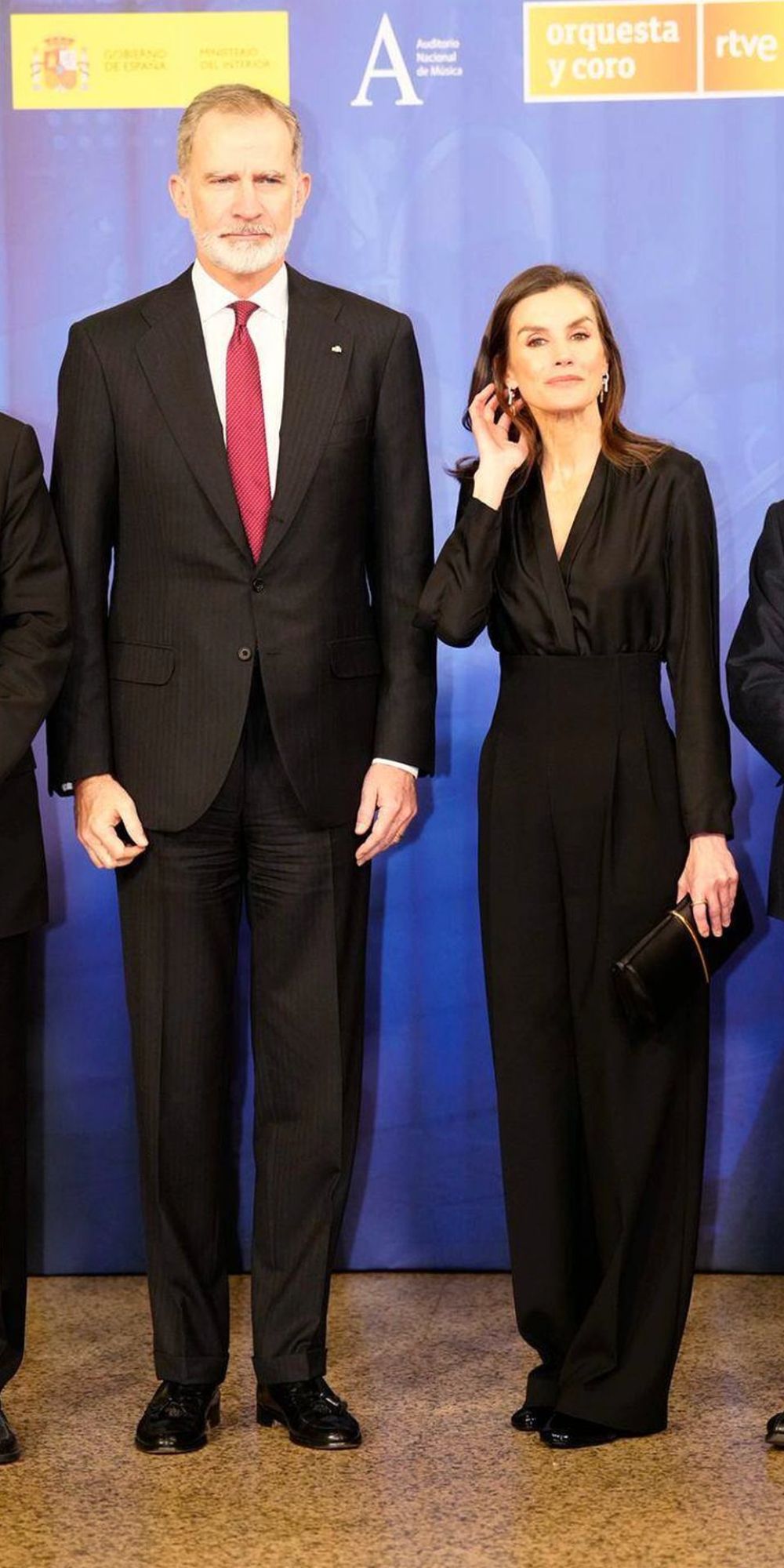 Queen Letizia's Black Outfit at the 2026 Terrorism Victims Concert Queen Letizia and King Felipe at the "In Memoriam" concert 2026 to tribute the victims of terrorism