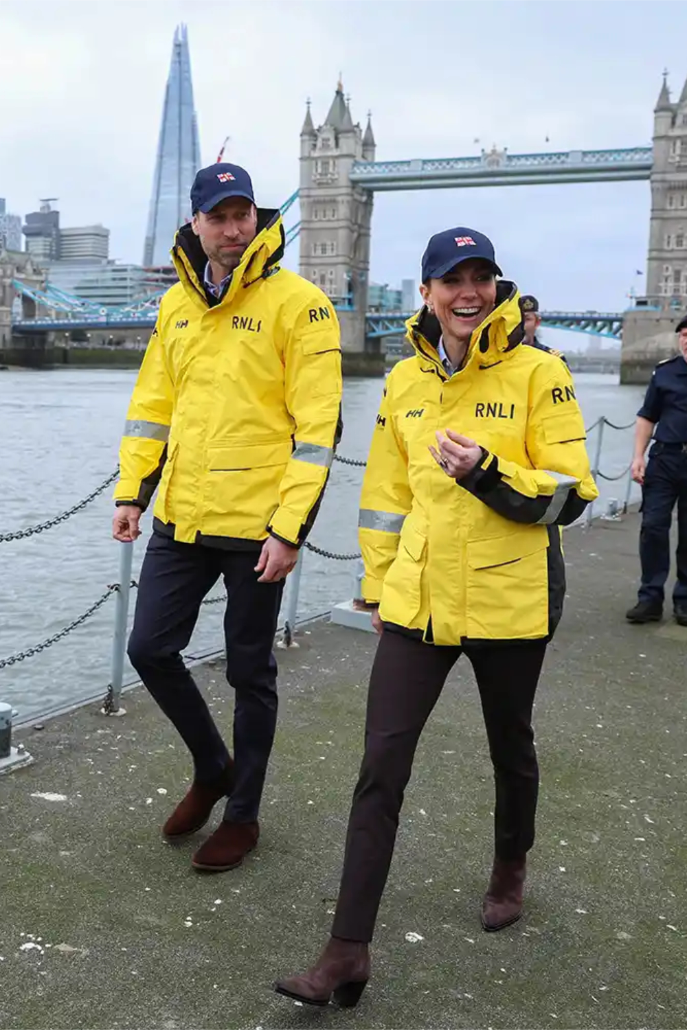 What Kate Wore for Borough Market, the Bermondsey Beer Mile, and an RNLI Boat Prince William and Princess Kate.