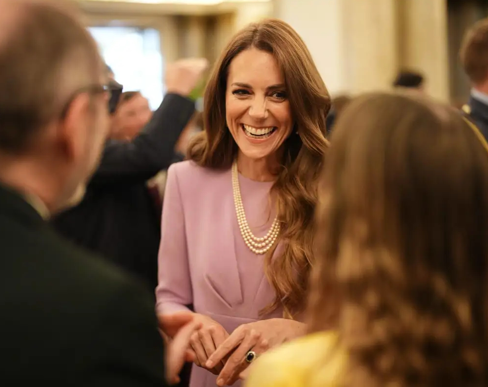 Kate Middleton Wears Queen Elizabeth's Pearl Necklace Kate Middleton at Queen Elizabeth's Centennial Celebration
