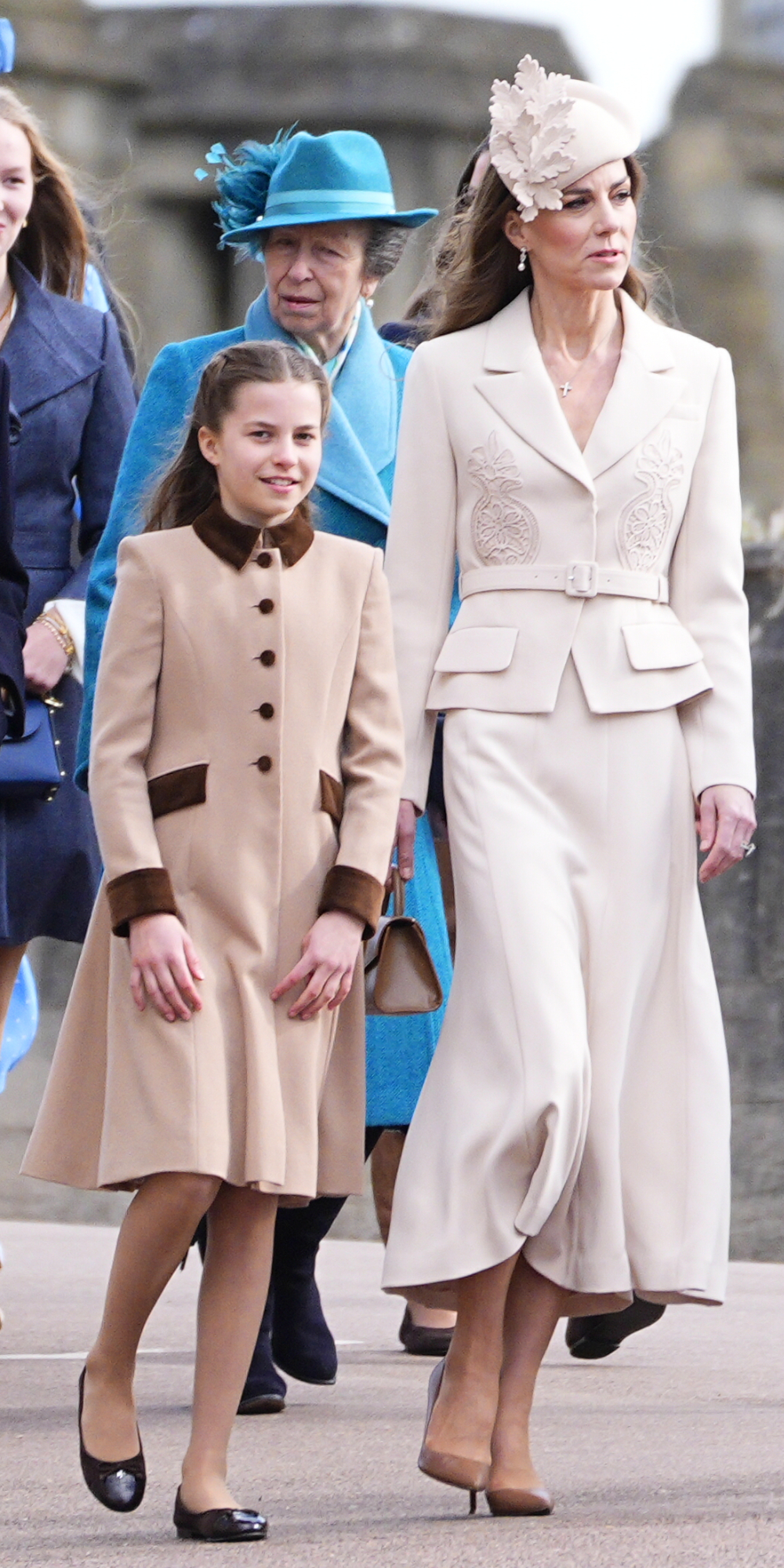Kate Middleton's Style on Easter Sunday 2026 Princess Charlotte and Princess Catherine.