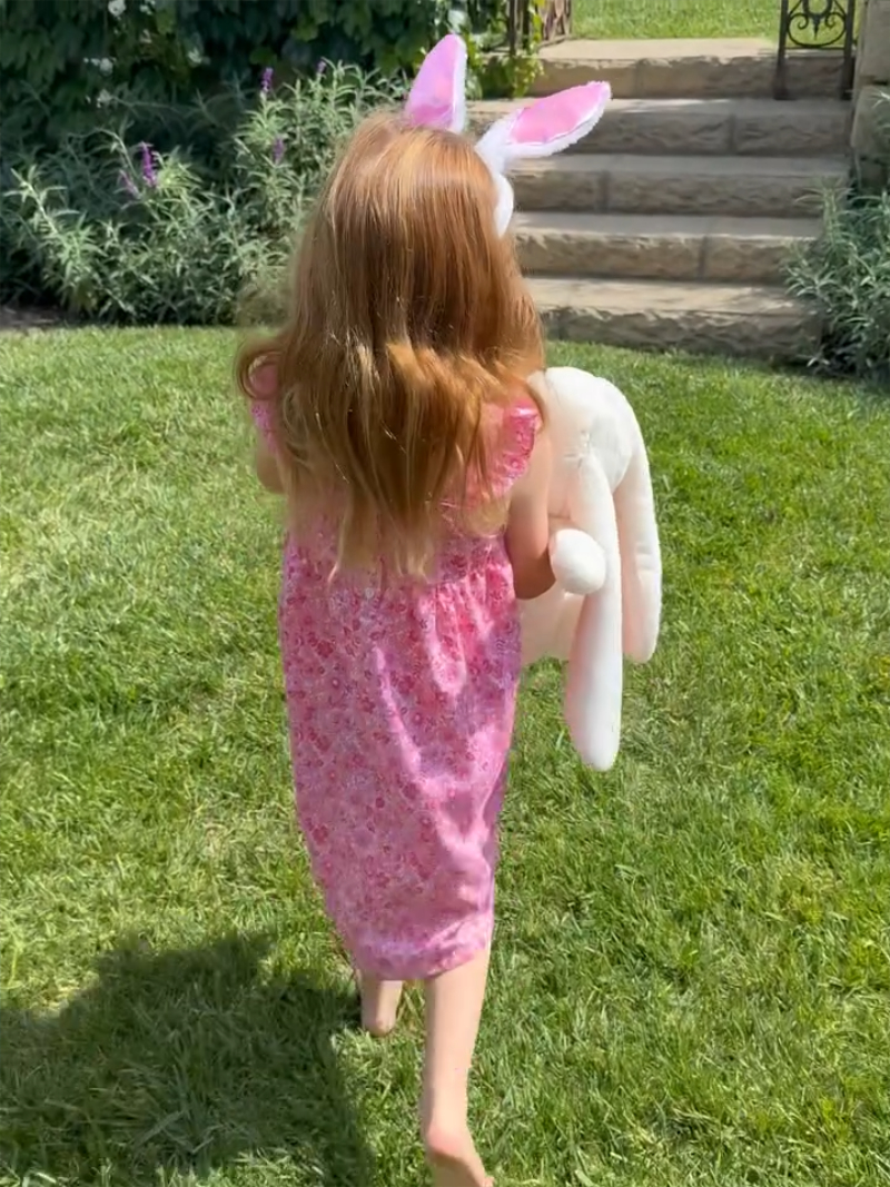 Meghan Markle Shares Easter With Archie and Lilibet But Harry Is Nowhere in the Video Lilibeth is wearing bunny ears.