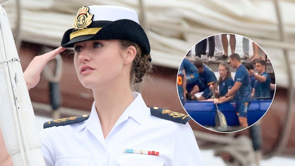 Princess Leonor Competes in Canoeing Regatta