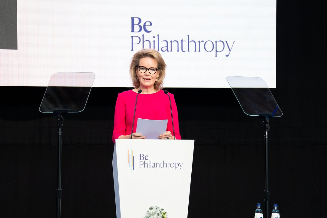 Queen Mathilde's Pink Dress at Be Philanthropy 2026 Has Been Quietly Altered Since 2017 Queen Mathilde at Be Philanthropy 2026