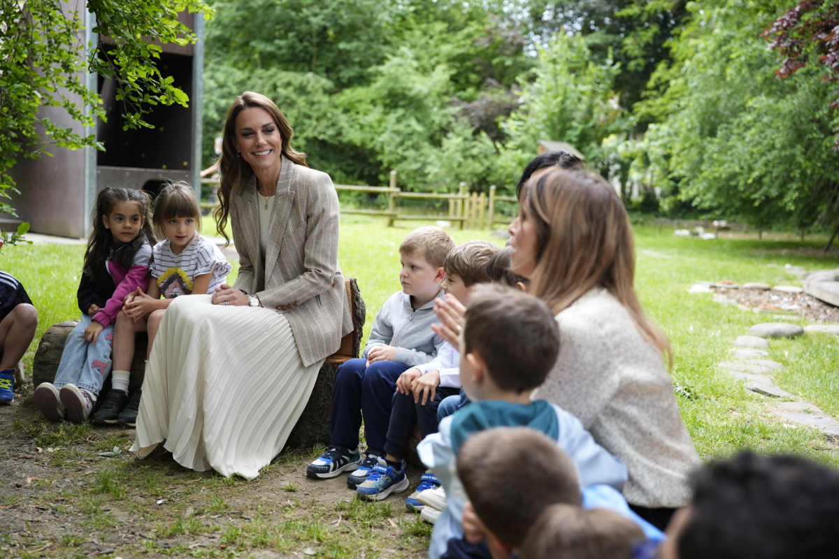 Kate Middleton Shines in Italy on Her First Official Trip Abroad in Four Years Kate Middleton in Reggio Emilia
