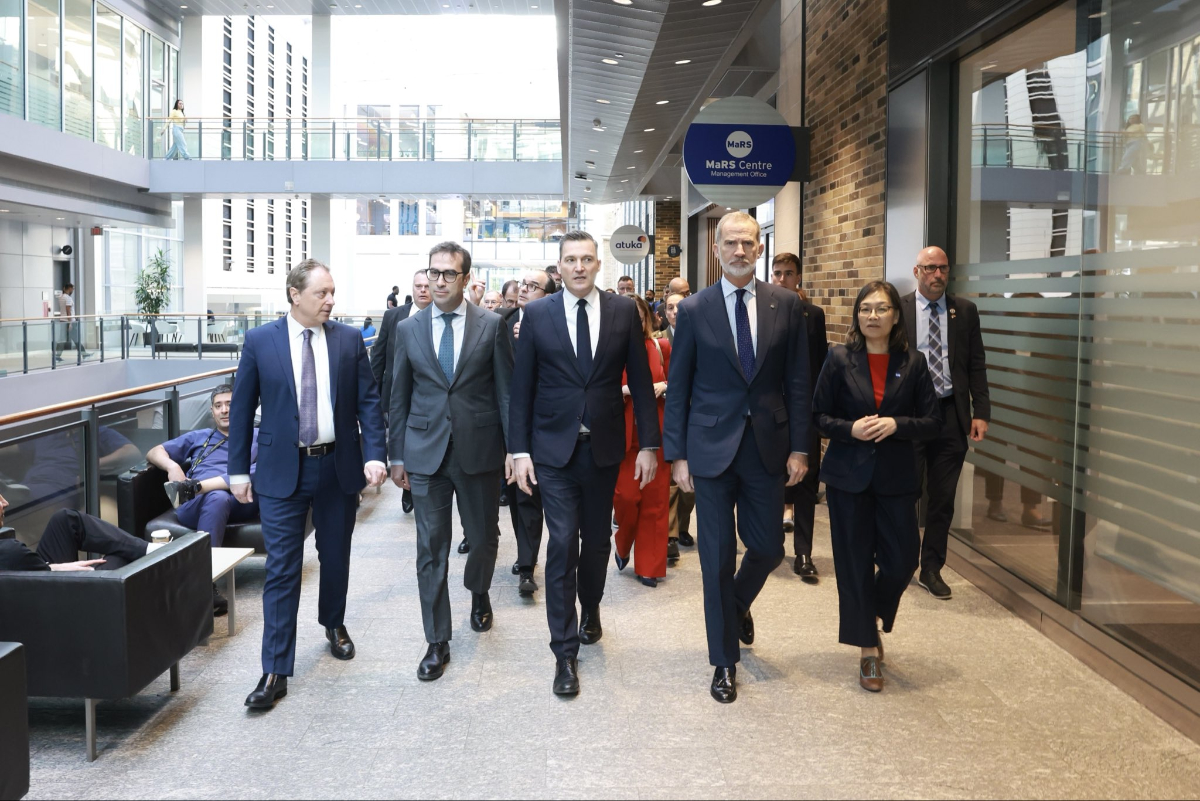 What is King Felipe Doing in Canada? King Felipe presided over the Spain-Canada Business Summit.