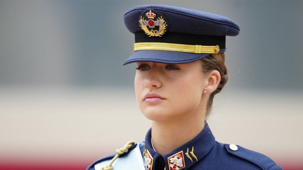 Princess Leonor at the 2026 Armed Forces Parade