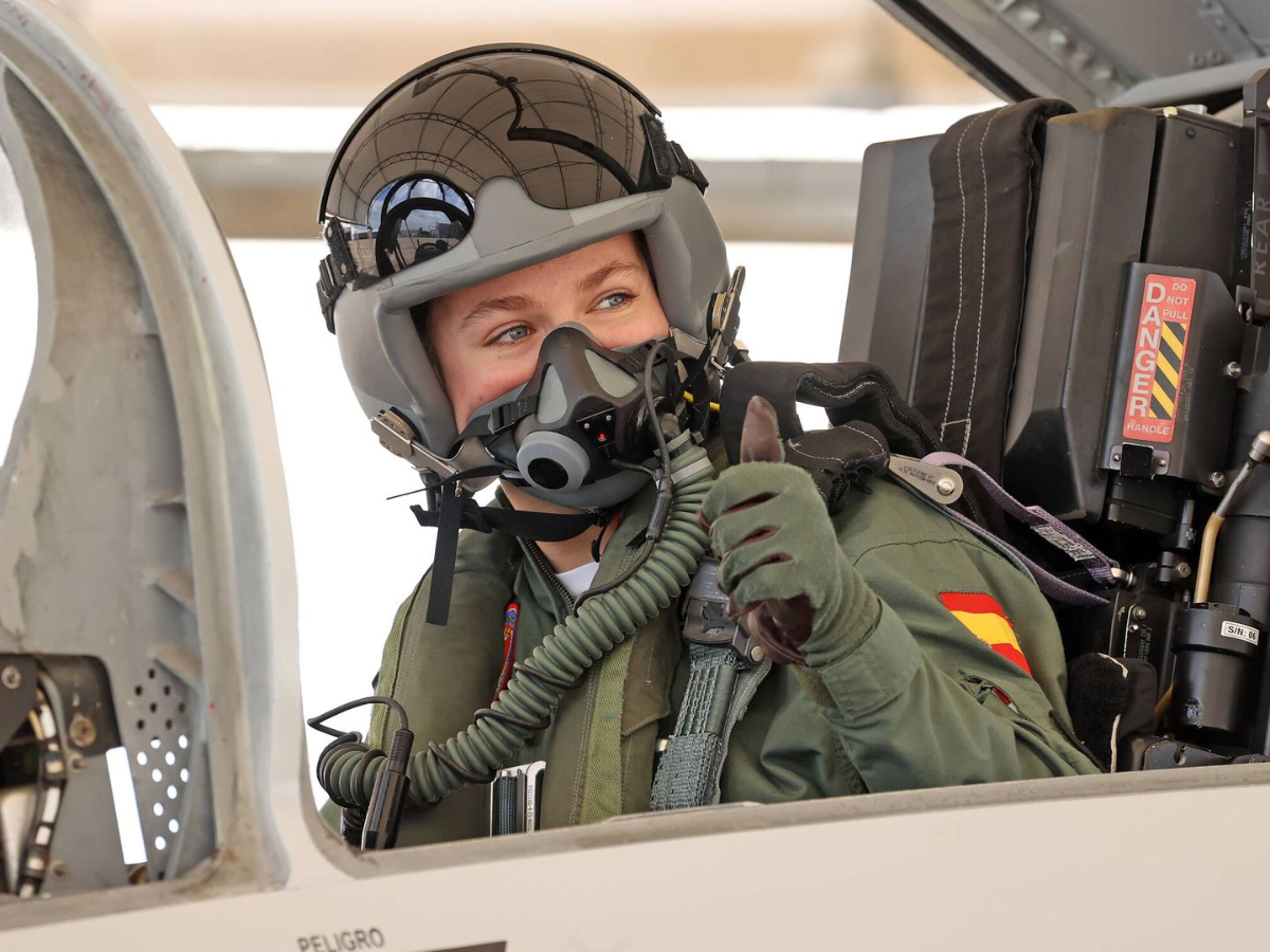 Future Queen Takes Flight: Princess Leonor Pilots F-5 Jet as She Wraps Up Military Training Princess Leonor Flies an F-5 Jet in Air Force Training