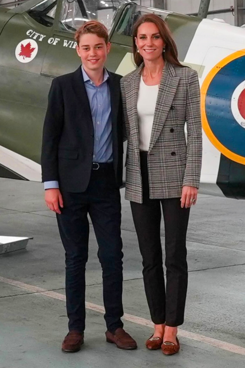 Inside Kate Middleton's Effortless Armed Forces Day Look Kate Middleton with her son, Prince George.