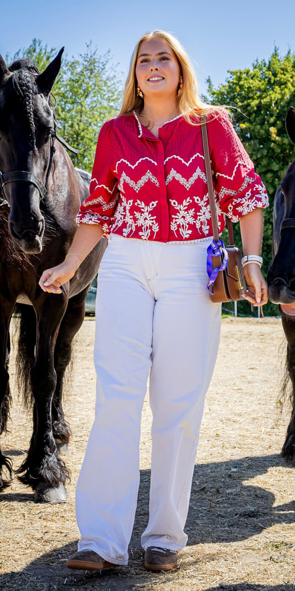 Princess Amalia's Easy-to-Copy Outfit Blends Youthful Style Princess Amalia's Chic Casual Look at Aachen