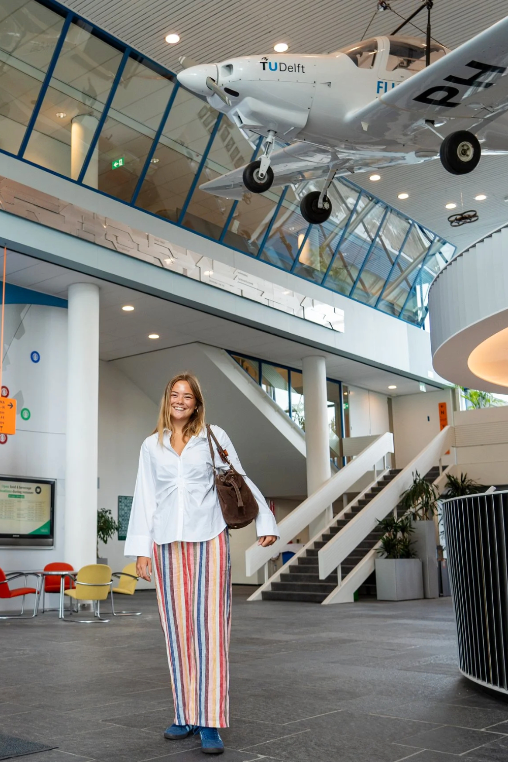 Princess Ariane Makes Her University Debut in a Casual Look at Delft University of Technology Princess Ariane has started Aerospace Engineering at Delft University of Technology,