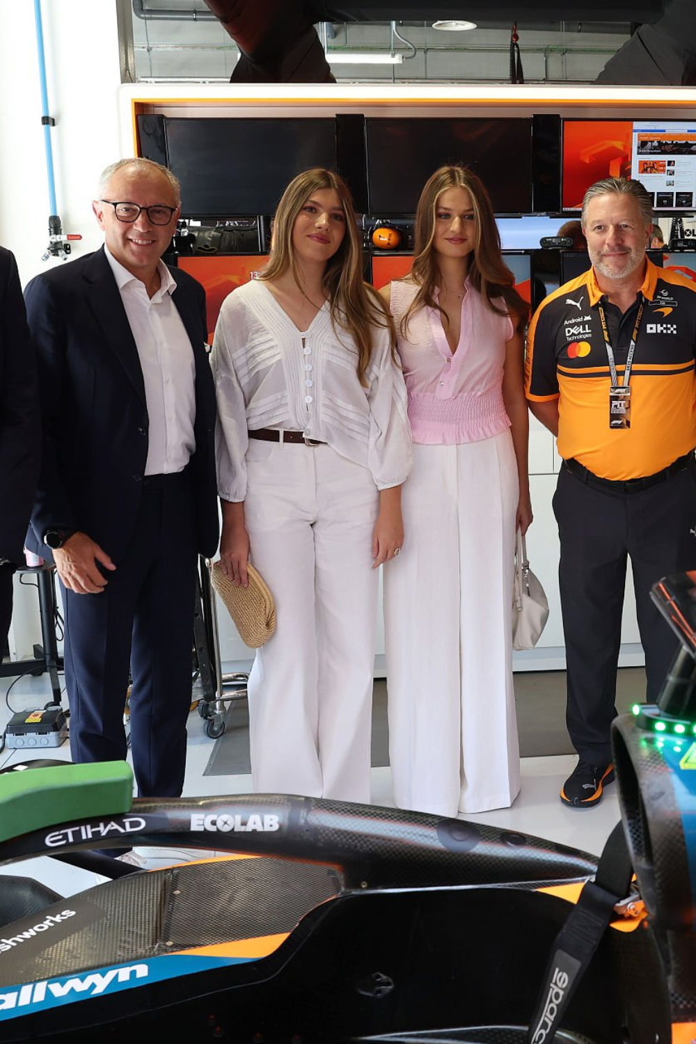 Leonor and Sofia Reveal Their Personal Styles During a Relaxed Madrid F1 Outing Princess Leonor and Infanta Sofia's Style at the F1 Race