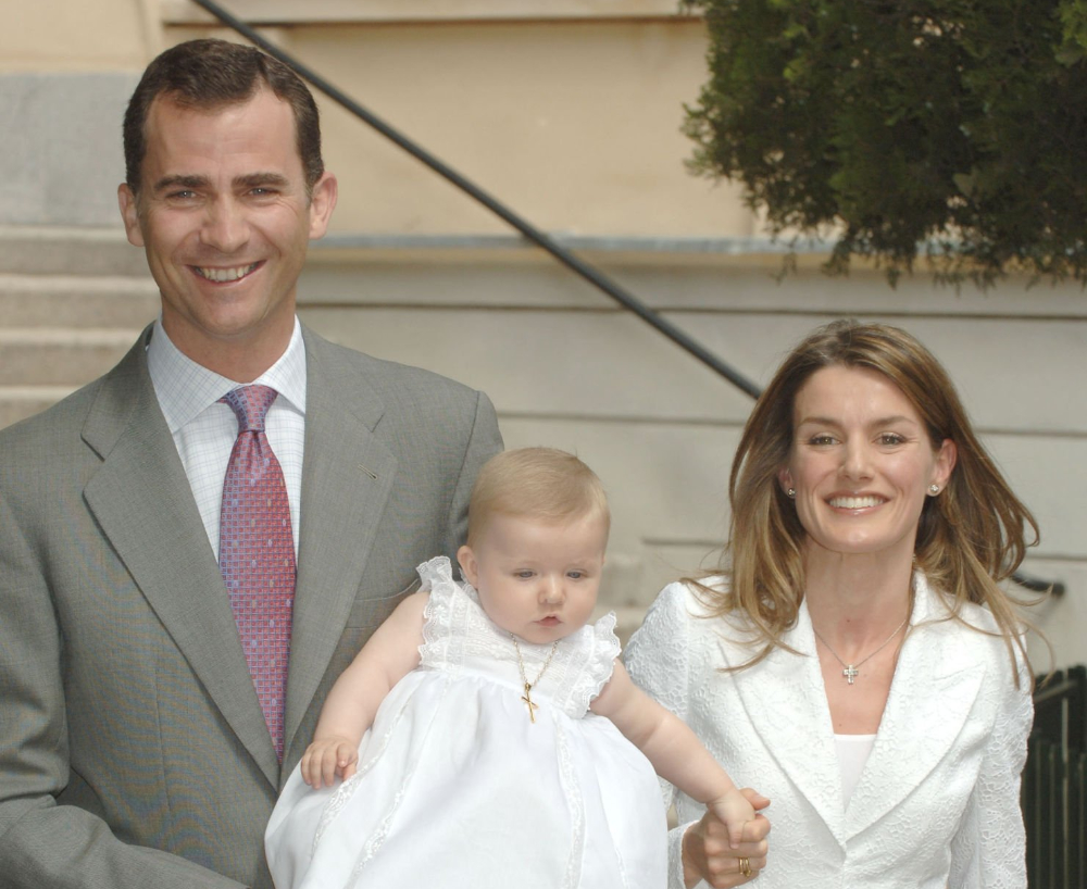 Princess Leonor's First Royal Tradition Came at Just Seven Months Old Leonor was just seven months old when Felipe and Letizia presented her before the Virgin of Atocha