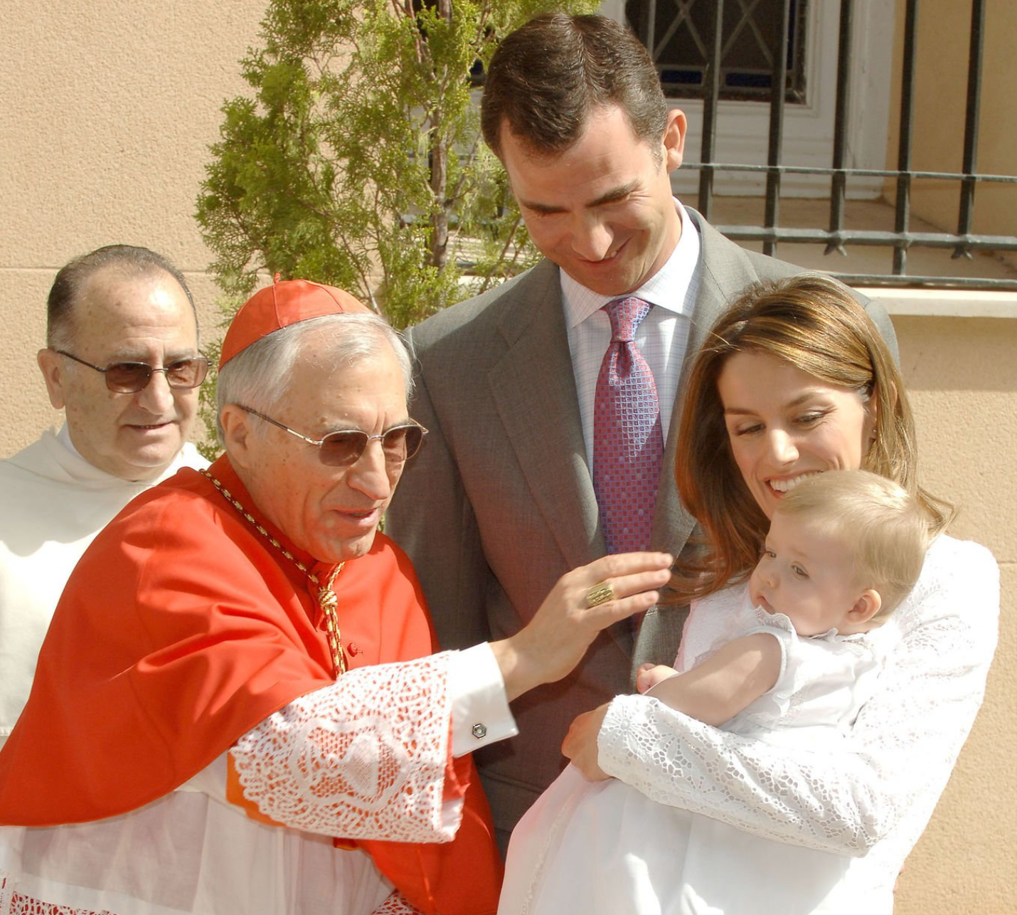 Princess Leonor's First Royal Tradition Came at Just Seven Months Old Prince Felipe and Princess Letizia presented their daughter little Princess Leonor to the Atocha Virgin